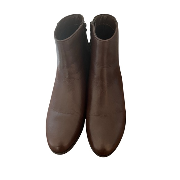 Naturalizer Bay Waterproof Leather Booties Boots 12 M - Picture 3 of 6